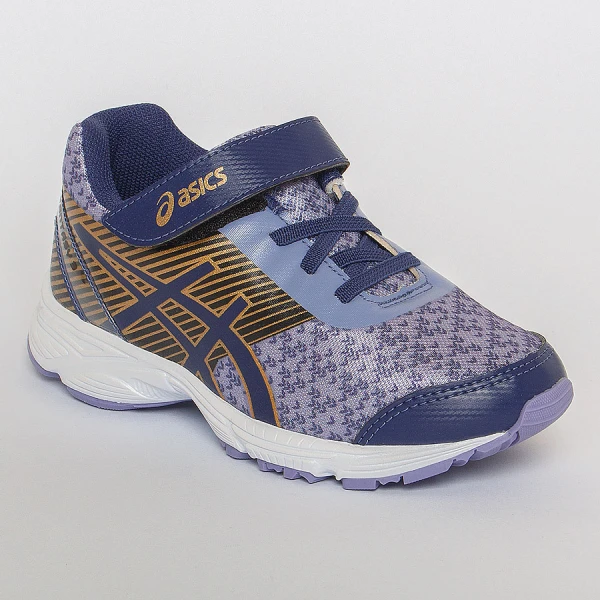 TÊNIS ASICS FANTASY 3 PS INFANTIL - Roxo/dourado