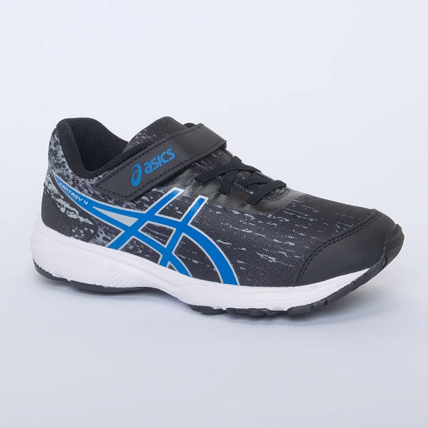 TÊNIS ASICS FANTASY 4 PS INFANTIL - Preto/azul