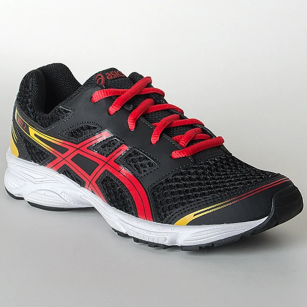 TÊNIS ASICS GEL BUZZ 2 GS INFANTIL - Preto/vermelho