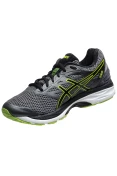 TÊNIS ASICS GEL CUMULUS 18 MASCULINO - Grafite/amarelo