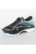 TÊNIS ASICS GEL CUMULUS 19 FEMININO - Preto/azul celeste
