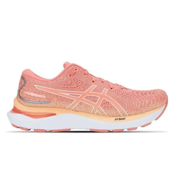 TÊNIS ASICS GEL CUMULUS 24 SE FEMININO - Salmao/branco