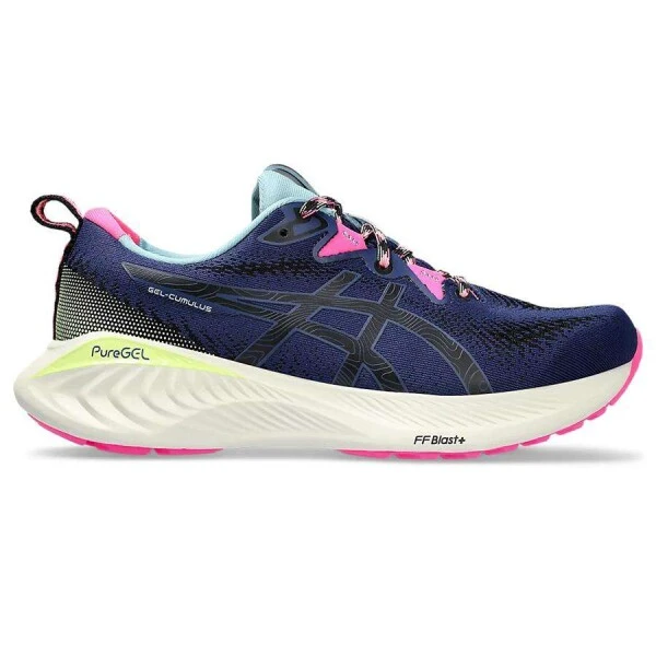 TÊNIS ASICS GEL CUMULUS 25 TR FEMININO - Marinho/pink