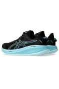 TÊNIS ASICS GEL CUMULUS 26 LITE SHOW - Preto/azul celeste
