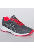 TÊNIS ASICS GEL EXALT 5 A FEMININO - Grafite/vermelho TÊNIS ASICS GEL EXALT 5 A FEMININO - Grafite/vermelho