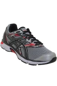 TÊNIS ASICS GEL EXCITE 4 A MASCULINO - Prata/vermelho