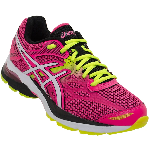 TÊNIS ASICS GEL FLUX 4 A FEMININO - Pink/amarelo