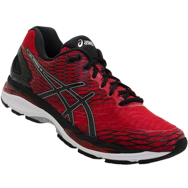 TÊNIS ASICS GEL NIMBUS 18 MASCULINO - Vermelho/preto