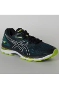 TÊNIS ASICS GEL NIMBUS 20 MASCULINO - Preto/verde