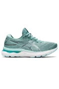 TÊNIS ASICS GEL NIMBUS 24 FEMININO - Verde/azul