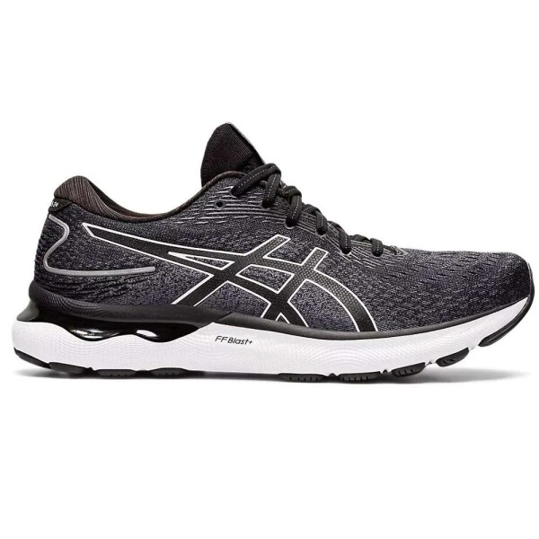 TÊNIS ASICS GEL NIMBUS 24 MASCULINO - Preto/branco