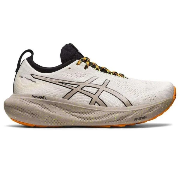 TÊNIS ASICS GEL-NIMBUS 25 TR MASCULINO - Bege/cinza