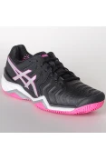 TÊNIS ASICS GEL RESOLUTION 7 CLAY FEMININO - Preto/prata TÊNIS ASICS GEL RESOLUTION 7 CLAY FEMININO - Preto/prata