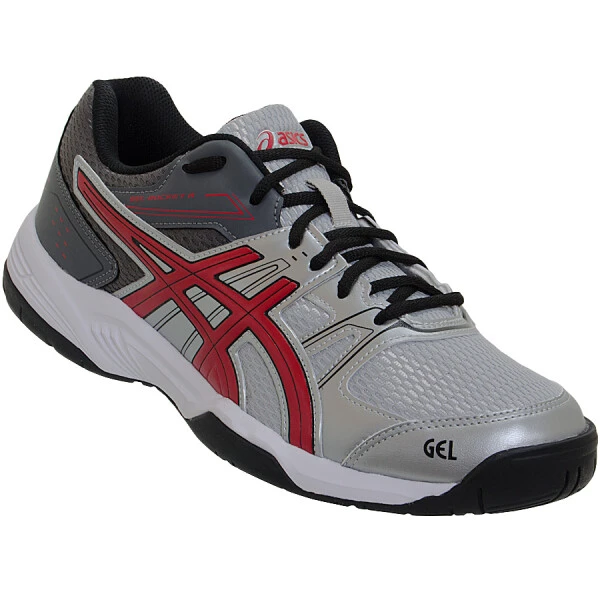 TÊNIS ASICS GEL ROCKET 7 A MASCULINO - Cinza/vermelho