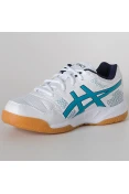 TÊNIS ASICS GEL ROCKET 8 A FEMININO - Branco/verde TÊNIS ASICS GEL ROCKET 8 A FEMININO - Branco/verde