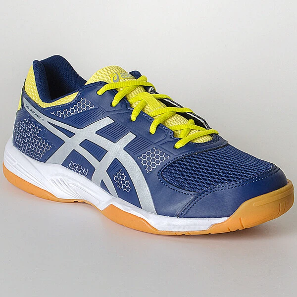 TÊNIS ASICS GEL ROCKET 8 A MASCULINO - Marinho/amarelo