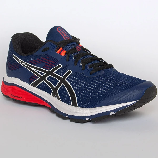 TÊNIS ASICS GT-1000 8 MASCULINO - Marinho/vermelho