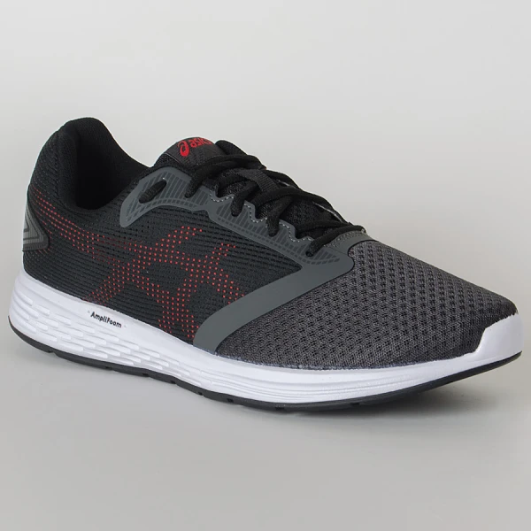 TÊNIS ASICS PATRIOT 10 A MASCULINO - Grafite/preto