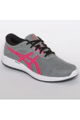 TÊNIS ASICS PATRIOT 11 A FEMININO - Cinza/pink TÊNIS ASICS PATRIOT 11 A FEMININO - Cinza/pink