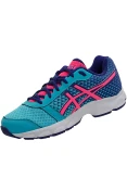 TÊNIS ASICS PATRIOT 8 FEMININO - Azul celeste/rosa TÊNIS ASICS PATRIOT 8 FEMININO - Azul celeste/rosa