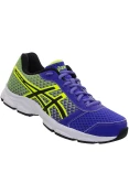 TÊNIS ASICS PATRIOT 8 FEMININO - Roxo/amarelo TÊNIS ASICS PATRIOT 8 FEMININO - Roxo/amarelo
