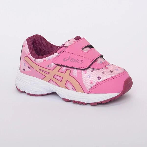 TÊNIS ASICS SUGAR BABY 3 TS ASH INFANTIL - Rosa/dourado