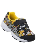 TÊNIS ASICS SUGAR BABY TS INFANTIL - Preto/amarelo