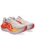 TÊNIS ASICS SUPERBLAST 3 UNISSEX - Branco/laranja