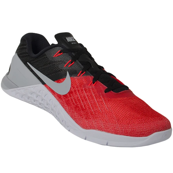 TÊNIS CROSSFIT NIKE METCON 3 MASCULINO - Vermelho/cinza