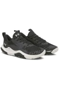 TÊNIS DE BASQUETE UNDER ARMOUR SPAWN 3 MASCULINO - Preto/branco