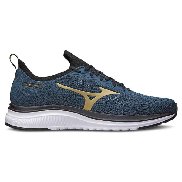 TÊNIS DE CORRIDA MIZUNO COOL RIDE MASCULINO - Azul/dourado
