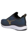 TÊNIS DE CORRIDA MIZUNO COOL RIDE MASCULINO - Azul/dourado