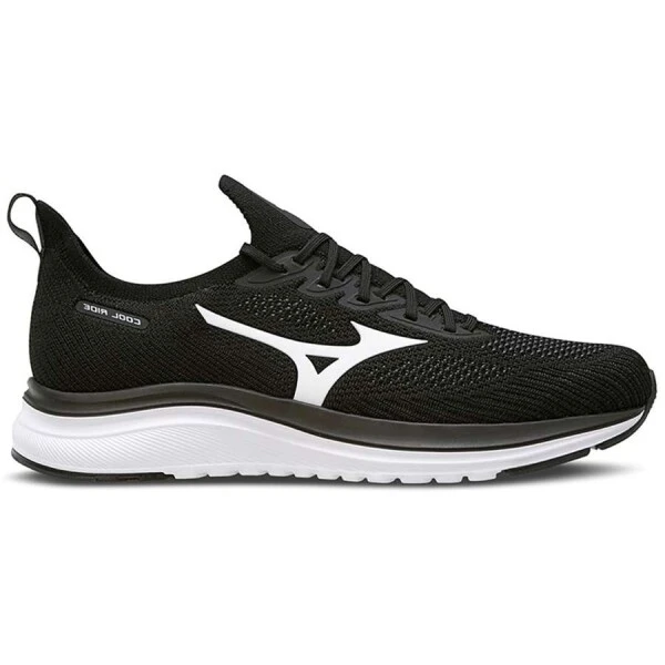 TÊNIS DE CORRIDA MIZUNO COOL RIDE MASCULINO - Preto/branco