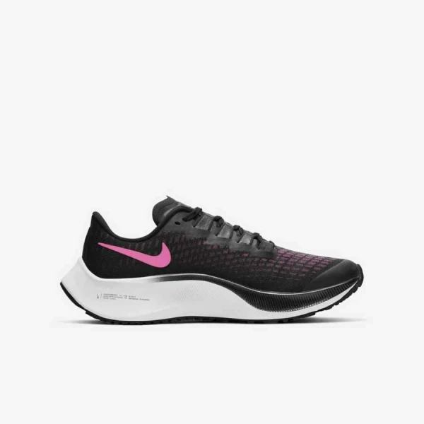 TÊNIS DE CORRIDA NIKE AIR ZOOM PEGASUS 37 INFANTIL - Preto/rosa