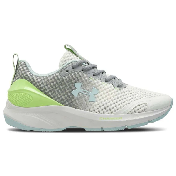 TÊNIS DE CORRIDA UNDER ARMOUR CHARGED PROMPT FEMININO - Branco/cinza