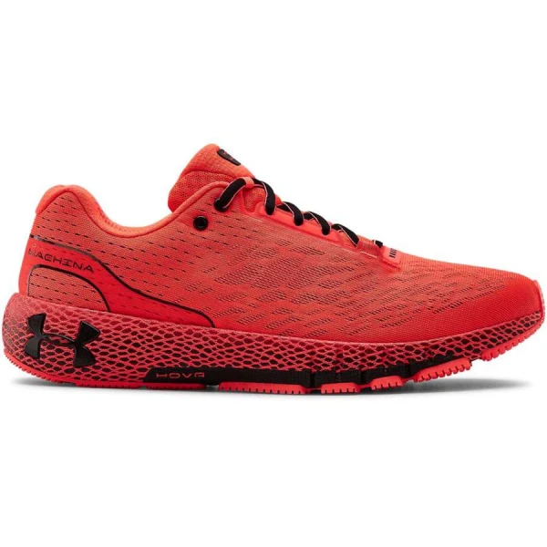 TÊNIS DE CORRIDA UNDER ARMOUR HOVR MACHINA MASCULINO - Vermelho/preto