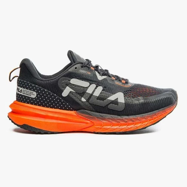 TÊNIS FILA RACER T2 MASCULINO - Preto/laranja