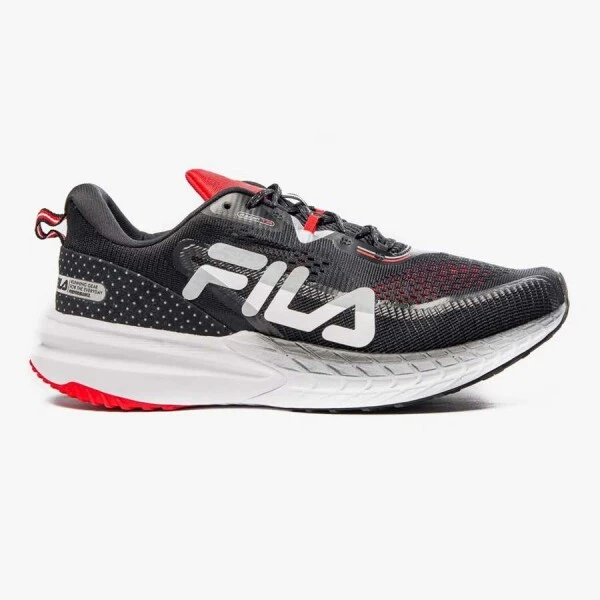 TÊNIS FILA RACER T2 MASCULINO - Preto/vermelho