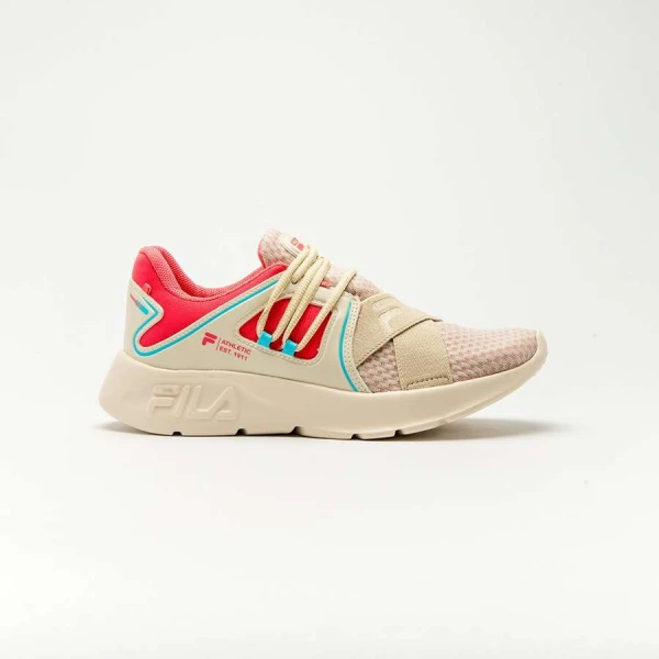 TENIS FILA SPRINGY FEMININO - Bege/pink
