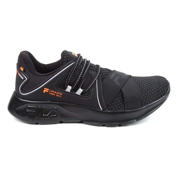 TÊNIS FILA SPRINGY MASCULINO - Preto/laranja