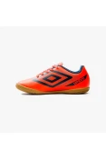 TÊNIS FUTSAL UMBRO BEAT INFANTIL MASCULINO - Laranja/marinho