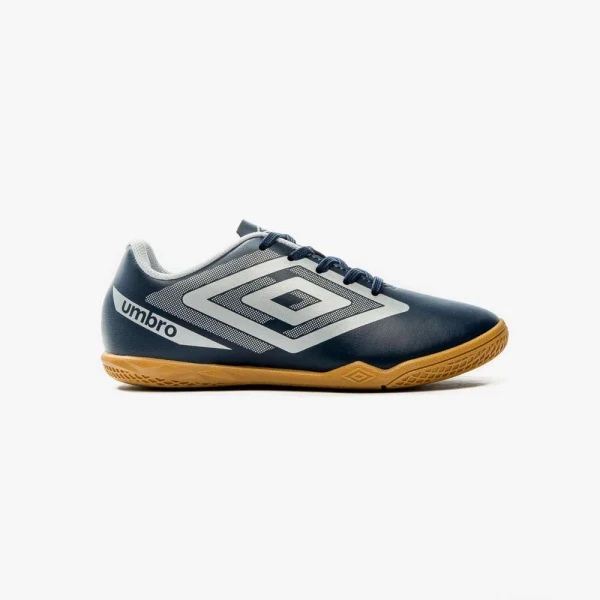 TÊNIS FUTSAL UMBRO BEAT INFANTIL MASCULINO - Marinho/prata