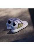 TENIS INFANTIL ADIDAS GRAND COURT 3.0 FROZEN ELSA - Lilas/dourado