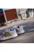 TENIS INFANTIL ADIDAS GRAND COURT 3.0 FROZEN ELSA - Lilas/dourado
