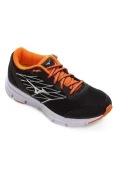 TÊNIS MIZUNO DYNASTY INFANTIL - Preto/laranja