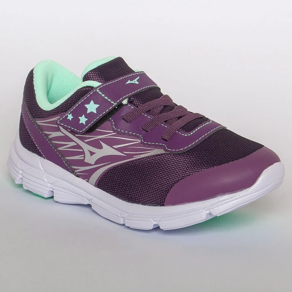 TÊNIS MIZUNO DYNASTY INFANTIL - Roxo/verde