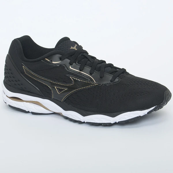 TÊNIS MIZUNO MIRAI 3 MASCULINO - Preto/dourado