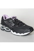 TÊNIS MIZUNO WAVE CREATION 20 FEMININO - Preto/lilas