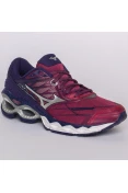TÊNIS MIZUNO WAVE CREATION 20 FEMININO - Roxo/marinho