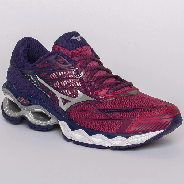 TÊNIS MIZUNO WAVE CREATION 20 FEMININO - Roxo/marinho